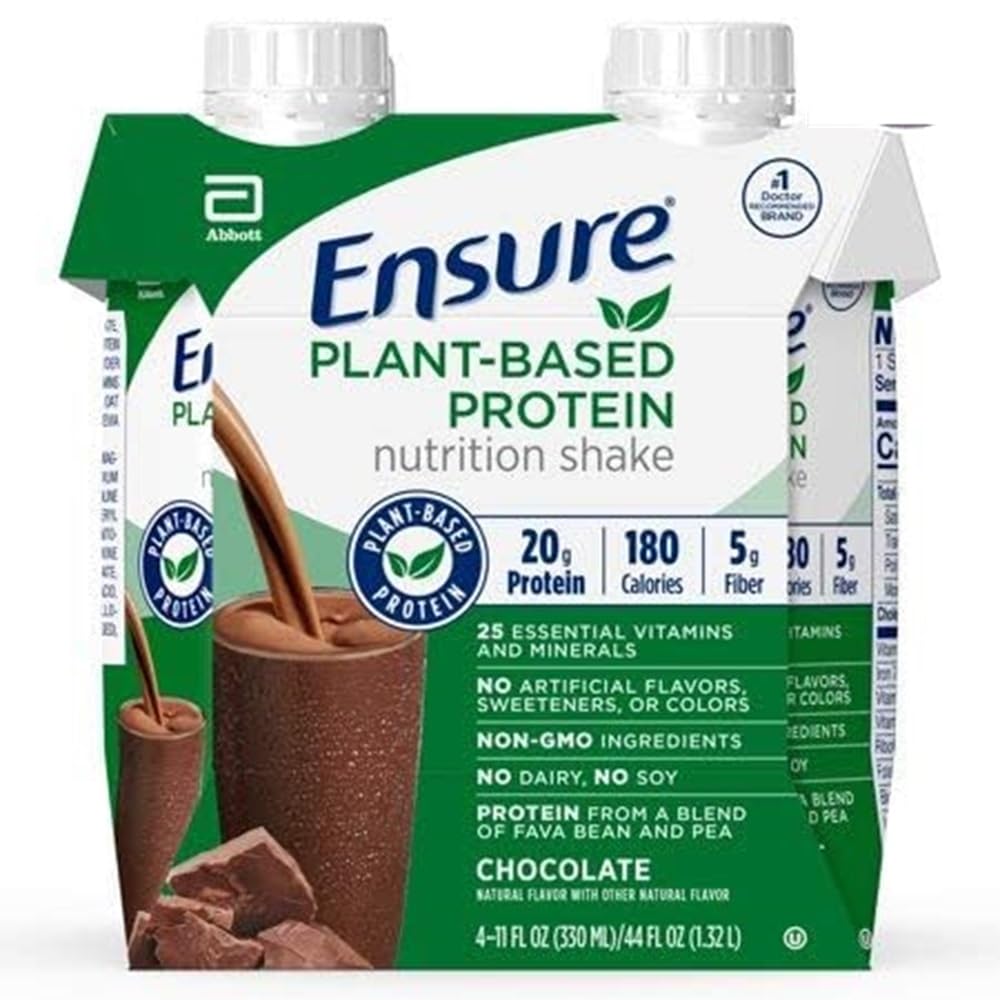 Assicurare l'alimentazione della proteina dell'impianto scuote il cioccolato 11 Fl Oz Ciascuno (pacchetto di 2)2