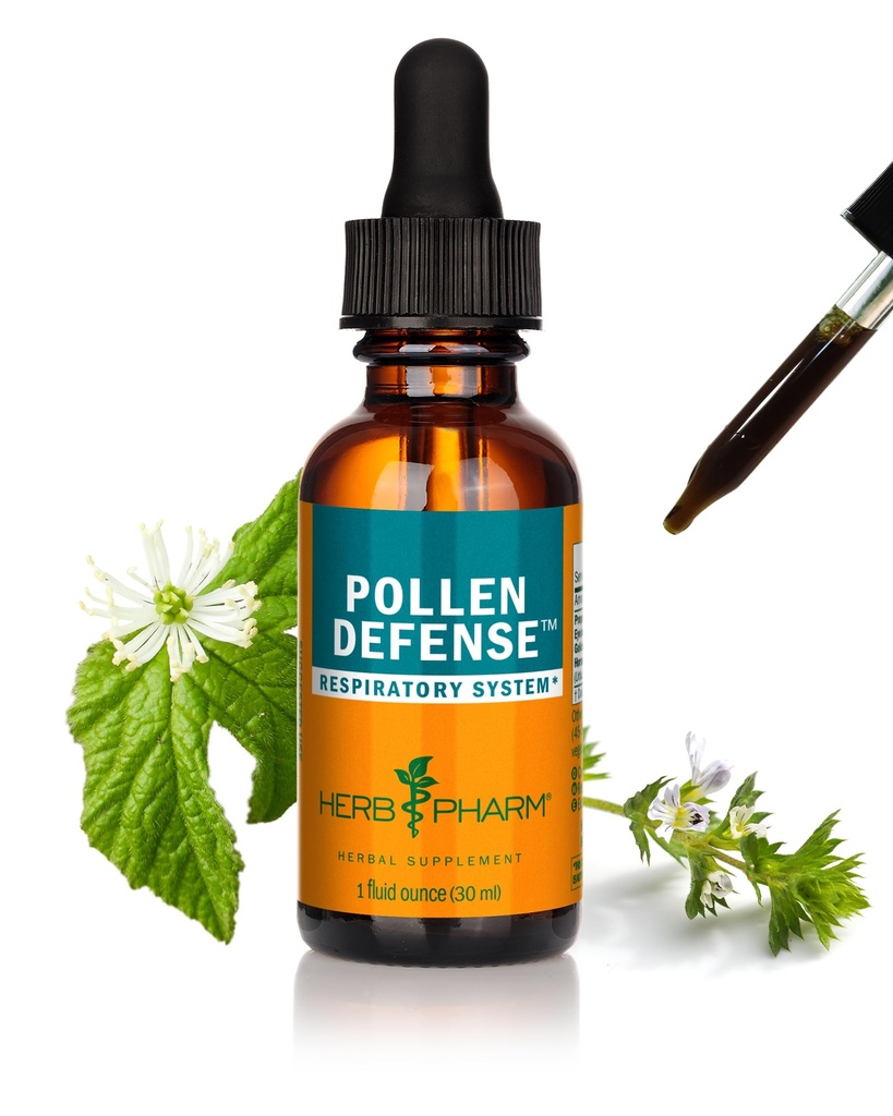 Herb Pharm Pollen Defense Liquid Herbal Formula per il supporto del sistema respiratorio - 1 oncia (FEYE01)