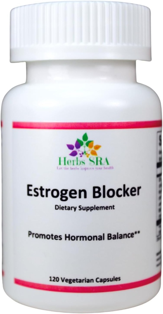 Estrogen Blocker - Formula avanzata con DIM & Resveratrolo - Supporta l'equilibrio ormonale e la salute cellulare - 120 capsule vegetariane