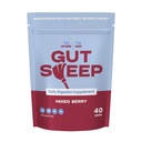Gut Sweep - Supplemento giornaliero di digestione - Fibra di Husk di Psyllium - Supporta il controllo dell'appetito - Basato su Gluten Free & Plant - Keto & Paleo Friendly - 40 Serve - Bacche miste