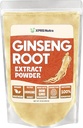XPRS Nutra Ginseng Root Extract Powder - Ginseng Powder Supporta funzione cognitiva, prestazioni fisiche e sistema immunitario - Vegan Friendly Panax Ginseng in forma di polvere (16 oncia)