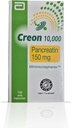 Creon 10.000 supplemento di enzima per l'insufficienza pancreatica - Supporta la digestione con Lipasi, Protease, Amylase - 100 capsule