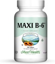 Maxi Salute B-6 - Vitamina B6-100 mg Salute cardiovascolare - 100 compresse - Kosher (100 conte)