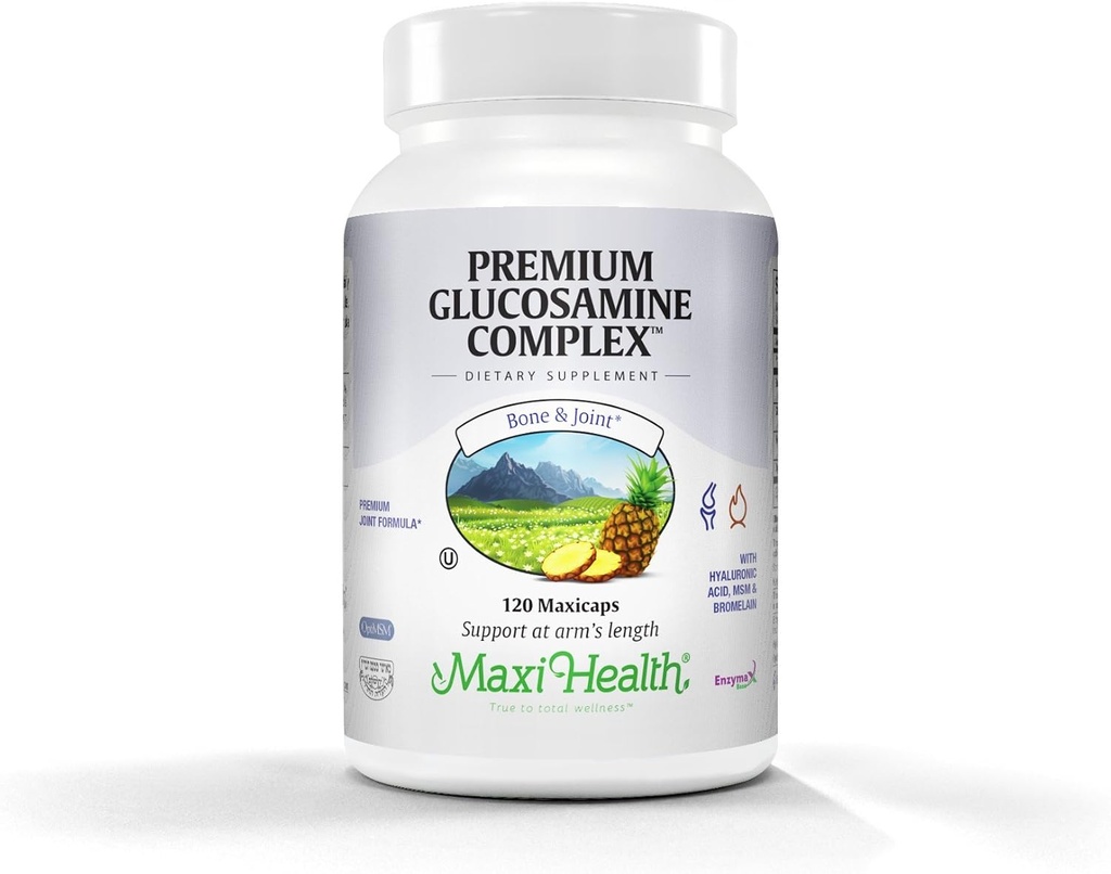 Formula congiunta Maxi Health Premium Glucosamine Complex con MSM, 120 Count