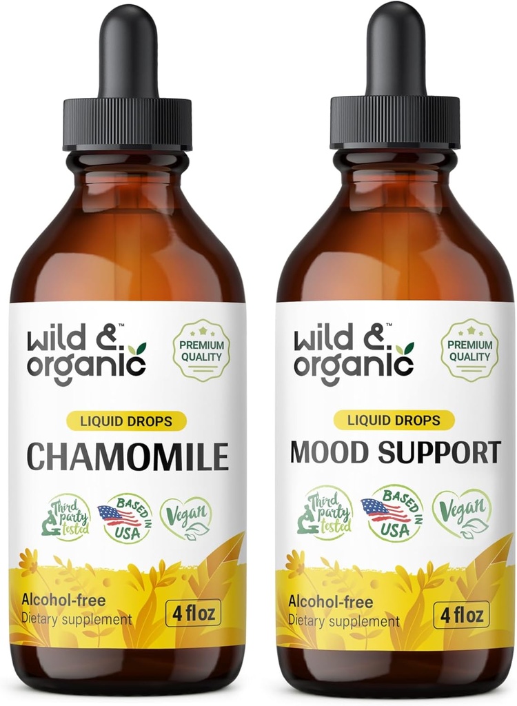 Tincture 4 fl oz & Mood Support Tincture 4 fl oz
