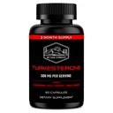 Black Forest Turkesterone Supplemento 500mg capsula (Max Purity 95% Extract) 2 mesi di alimentazione (500mg Turkesterone da 526mg di Ajuga Turkestanica) simili a Ecdysterone per la forza e la crescita muscolare