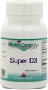 Nutrizione Super D3 Integratore alimentare - Supporto Bone & Immune, Cholecalciferol con C & E, Capsule Vegetariani, Gluten Free - 60 Conte