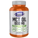 NOW Alimenti Nutrizione sportiva, MCT (Medium-chain trigliceridi) Olio 1.000 mg, Gestione del peso, 150 Softgels