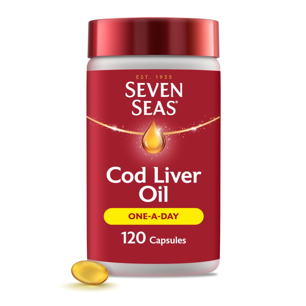 Seven Seas Pure Cod Liver Oil 120 capsule