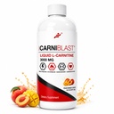 Bricker Labs CARNIBLAST Liquid L-Carnitine 3000mg – Carnipure® Sports Nutrition Supplemento per Energia, Stamina & Workout Recovery – Peach Mango Flavor, 16 Fl Oz, Vegan, Gluten-Free, Non OGM