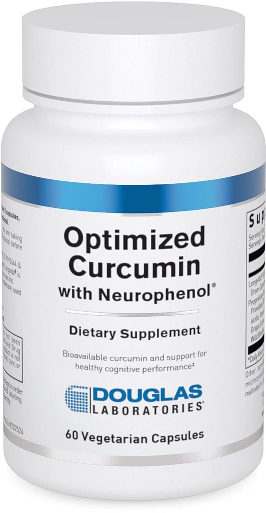 Douglas Laboratories Curcumina ottimizzata con Neurophenol | Supporta un cervello sano | 60 capsule
