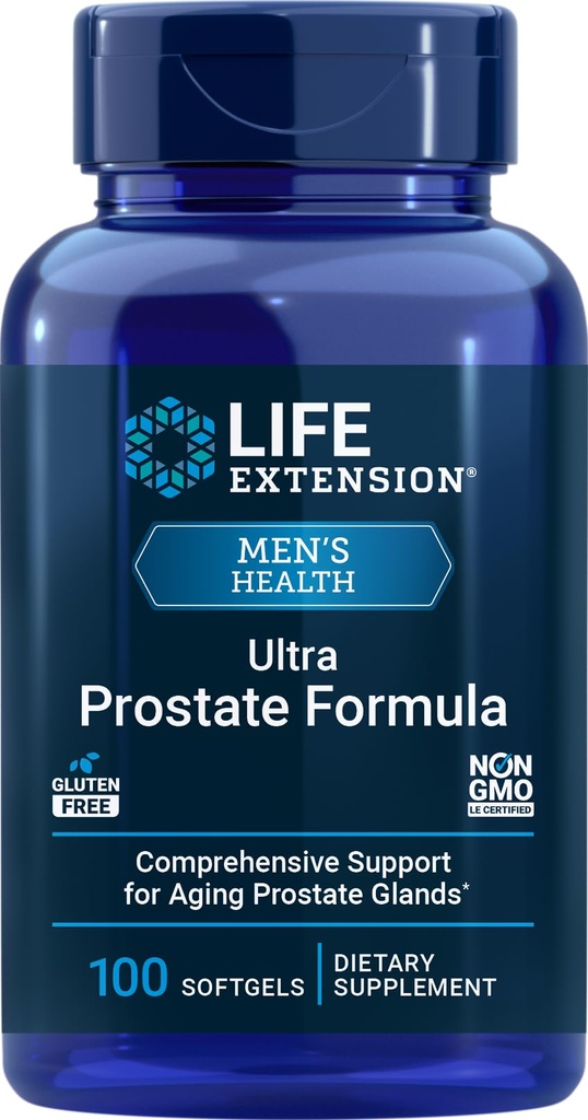 Formula Ultra Prostate, 100 Softgels, integratore naturale per gli uomini