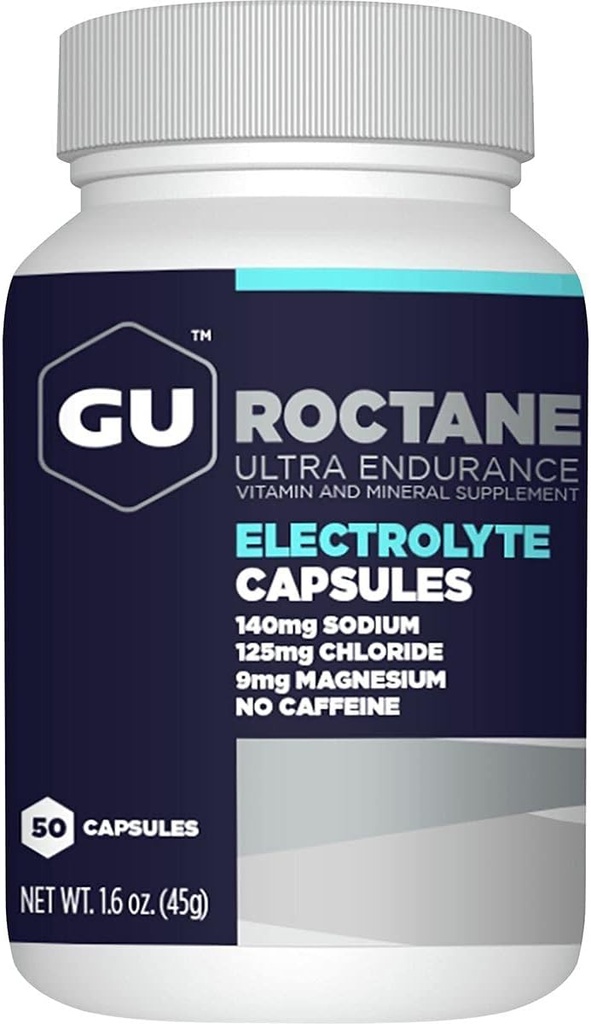 GU Roctane Electrolyte Capsule One Color, 50 Caps