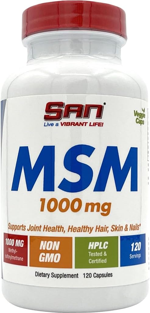 SAN MSM, 1000mg, 120 tappi