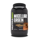 NutraBio Casein Protein Powder, Micellar Casien Powder, 25g Slow Digesting Protein, aiuta a mantenere pieno, Overnight Muscle Recovery & Growth, BCAA & EAA, Gluten Free, Soy Free, 2lb Chocolate