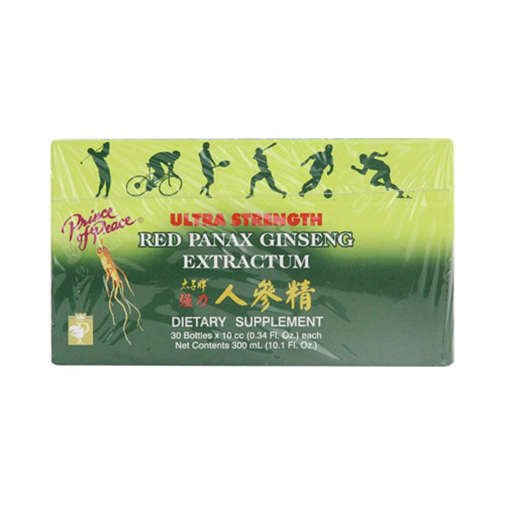 Principe di Pace Ultra Forza Panax Rosso Ginseng Extractum 10 cc fiale -- 30 fiale