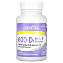 21st Century Calcium 600 Plus D più minerali Caplets, 120Count (27498)
