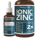 Zinco Liquido Ionica – Alimentazione 8 mesi, Dosaggio Regolabile per Adulti – Alta Assorbimento, Vegano, Bottiglia di vetro – Supporta Sistema immunitario, Salute Cervello e tiroide – Integratore minerale essenziale (2 oz)