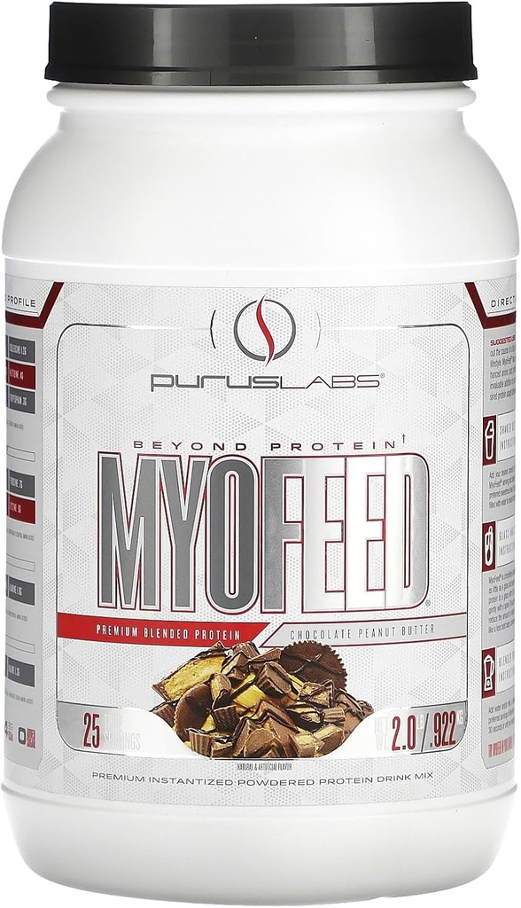 PURUS LABS Myofeed Pb2, Cioccolato, 2 Pound