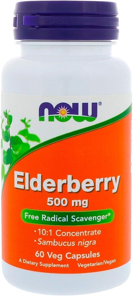 NOW Foods - Estratto di sambuco 500 mg 60 vcaps