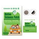 Patch di silenzio di movimento, Patch di malattia di mare con impermeabile e non sonnolenta 24 conte