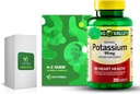 Potassio 99 mg, 250 Caplets Bundle con Vitamine Esclusive & Minerali A a Z - Guida migliore della luce &amp; della luce