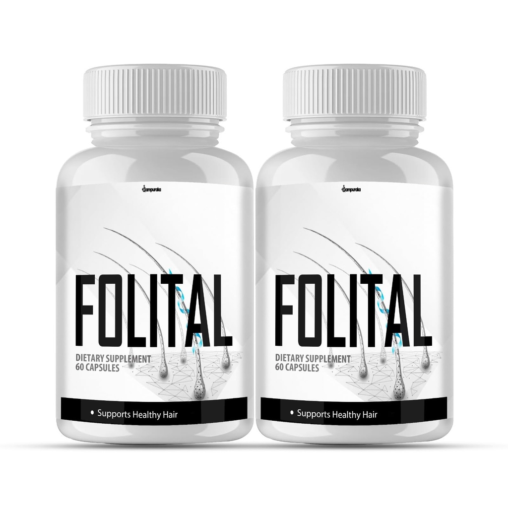 Folital New Advanced Formula Supplement - 2 pacchetti 60 giorni di alimentazione