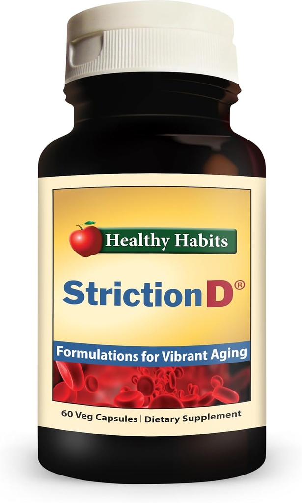 Abitudini sani StrictionD con Glucohelp Banaba estratto Ceylon Cinnamon & Crominex 3