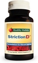 Abitudini sani StrictionD con Glucohelp Banaba estratto Ceylon Cinnamon & Crominex 3