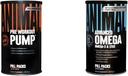Pompa animale Preworkout 30 Conte Omega 3-6 30 Day Pack