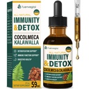 Cocolmeca Bark Immunity & Detox Drop, Estratto di erbe con Polypodium Leucotomos Sarsaparilla Milk Thistle Supplement Support Detoxification, Immune System, Salute Digestiva. 2oz