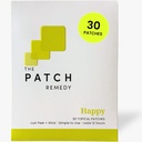 Patch Remedy Happy Patch | 5-HTP, L-teanina, Rhodiola, Inositol, B6, Vitamina D3 | 30 patch