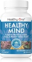Mente sana - Sicuro per gli adolescenti - Cervello - Funzione cognitiva - Concentrazione - Focus - Ottimizzazione neurale - Mood - Ginkgo Biloba - Ginseng - Rhodiola - Bacopa - Gotu Kola - Tè verde - 150 Conte