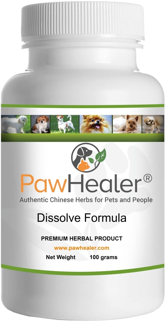 PawHealer® Dissolve Herbal Formula - Polvere da 100 Grammi - Rimedio per Lumps & Bumps Fatty in Cani & Animali...
