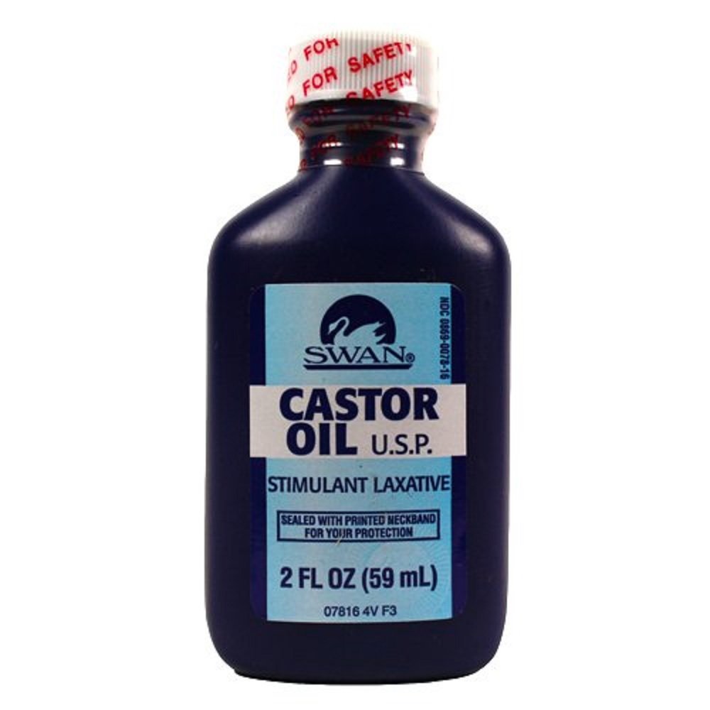 Olio di ricino del cigno - Bottiglia di 2 oz, (4 confezione)