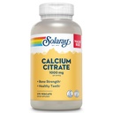 Solaray Calcium Citrate 1000mg - Chelated Calcium Supplement - Supporta la forza di ossa e i denti sani - Facile da digerire - Garanzia di 60 giorni, Vegan - 68 Serve, 275 VegCaps