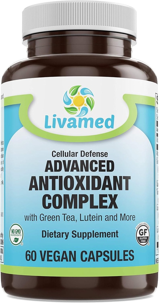 Livamed - Advanced Antioxidant Complex Veg Caps 60 Conte