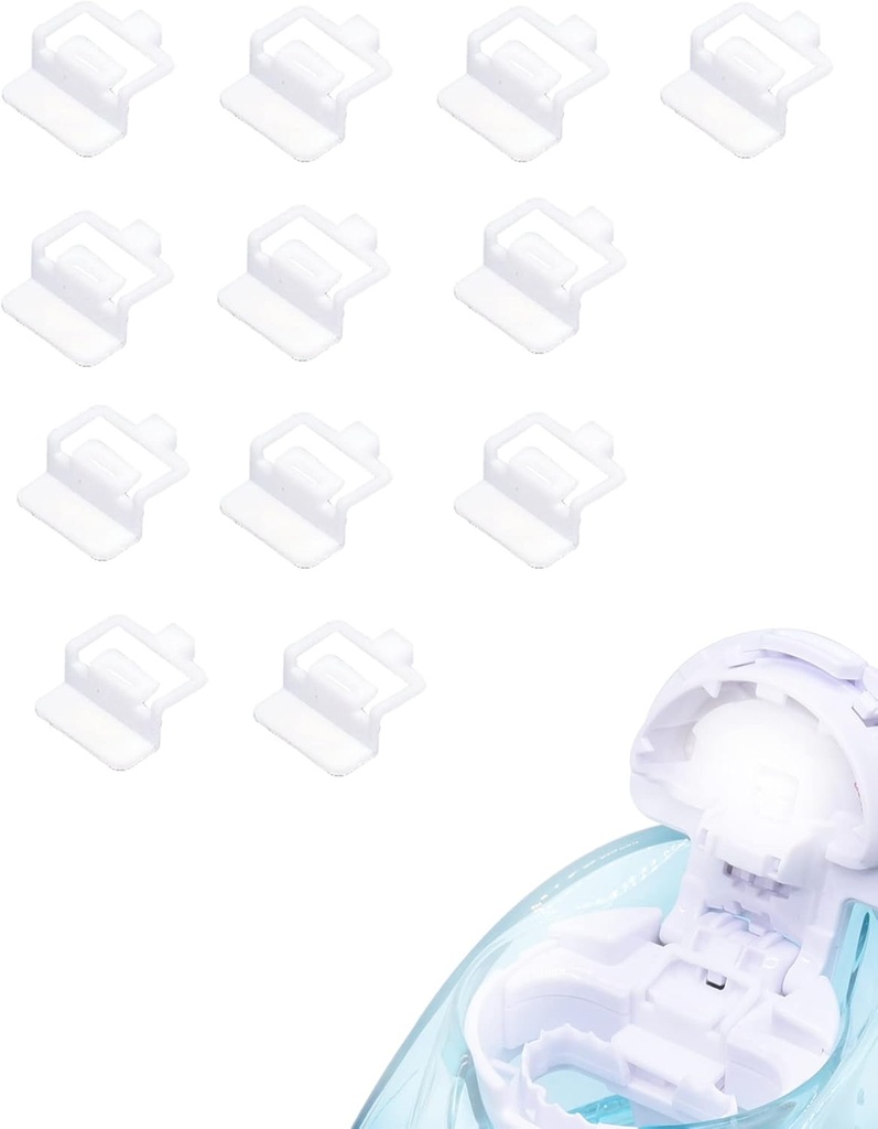 12 PCS Silicone Pods Refills Accessori per Navage Nasal Care, Salvare il sale per l'operazione facile (bianco)