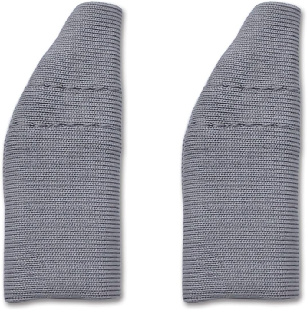 Copripiumini per apparecchi acustici Proteggi Amplificatori acustici da Sweat, Dirt e Moisture, Misura strumenti acustici da 1.4” a 1.6”(Gray, L)