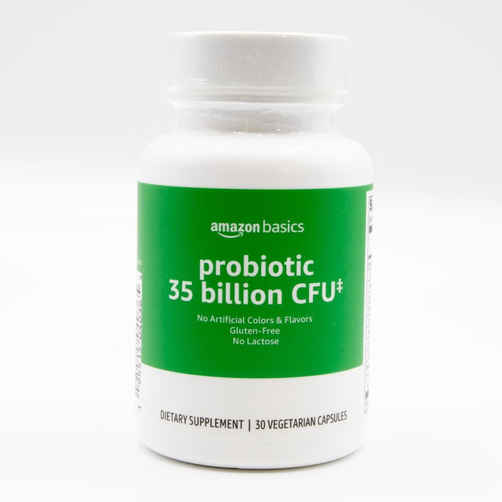 Probiotici 35 miliardi di CFU, 8 strategie probiotici con miscela prebiotica, supporta la digestione sana, 30 capsule vegetariane, 1 mese di fornitura (precedentemente Solimo)
