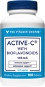 La vitamina Shoppe Active-C con Bioflavonoidi, Supporta l'immunità, la salute vascolare, l'antiossidante, 500 MG (100 compresse)