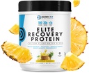 Derby Fit Elite Recovery Protein Clean, Polvere di proteine per il recupero del carb basso per le donne e gli uomini - Gluten Free, Vegan, Dairy Free, Ananas Delight - 20 Servings (Pack of 1)