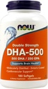 NOW Foods - Dha- 500Mg 180 Sgels (Pacchetto di 2)