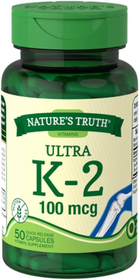 Verità della natura Ultra Vitamina K-2 100 mcg, 50 Conte (2)