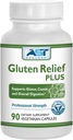 Gluten Relief Plus – 90 capsule vegetariane - Gluten Digestion Support – Premium Natural Digestive Enzyme Formula - Contiene DPP-IV Enzyme Complex – AST Enzymes