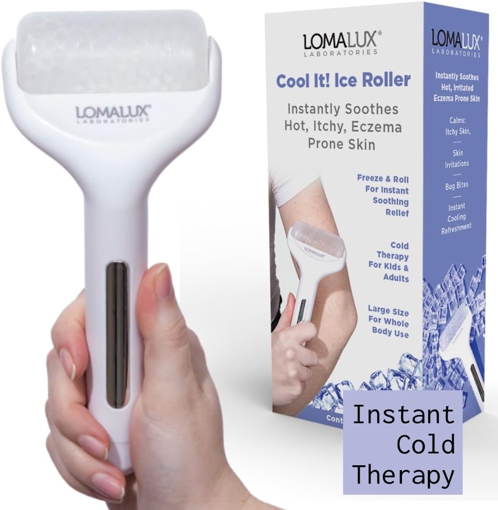 Loma Lux Cool IT! Rullo ICE - Terapia Fredda Intera Il corpo Allevia temporaneamente la pelle Itch, Irritazione della pelle, Eczema, Rashes della pelle, Minor Burns, Sunburn