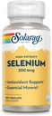 Solaray Selenium 200 Mcg ad alta potenza, 100 Ct