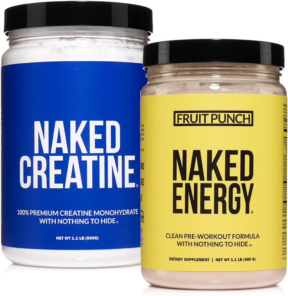 NAKED Workout Recovery Bundle: Creatina di energia di Punch di frutta