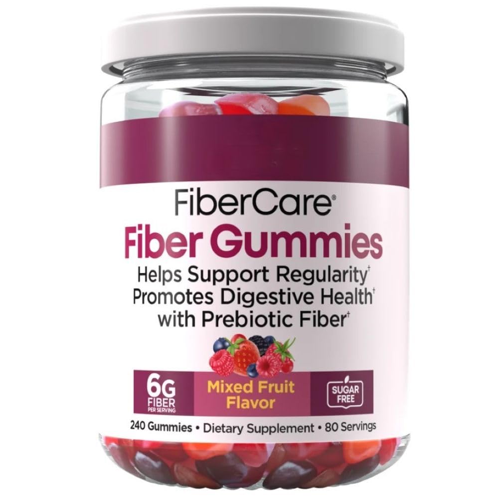 COUNTR Farm Fiber Gummies Zucchero G6 Fibra per servire Frutta mista Flavor 240 CT