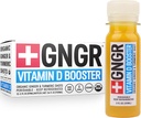 +GNGR Vitamina D Booster – Tropical Immunity Booster Edition Cold-Pressed Ginger Shot with Pineapple, Passion Fruit, Orange, Turmeric & Vitamin D3. Mood, Immunity & Energy.